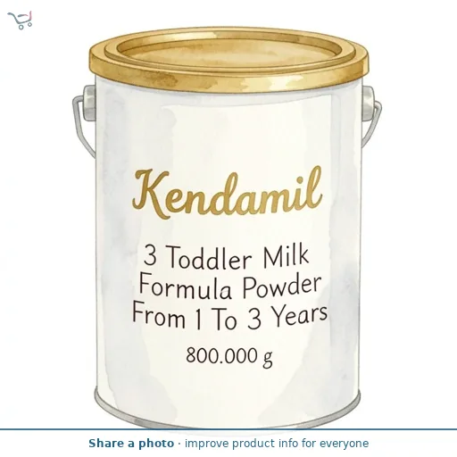 Kendamil 3 Toddler Milk Formula Powder From 1 To 3 Years