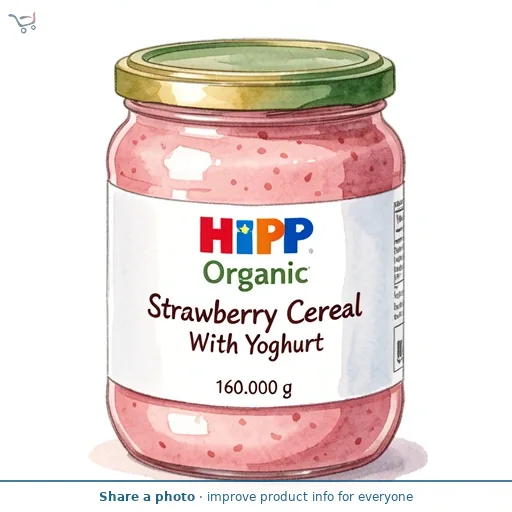 HiPP Organic Strawberry Cereal With Yoghurt 7+ Months