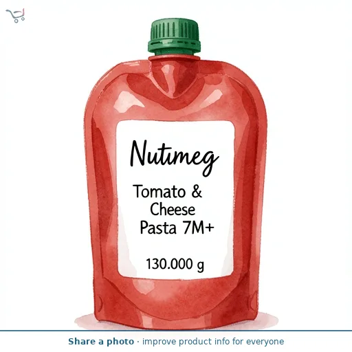  Nutmeg Tomato & Cheese Pasta 7M+
