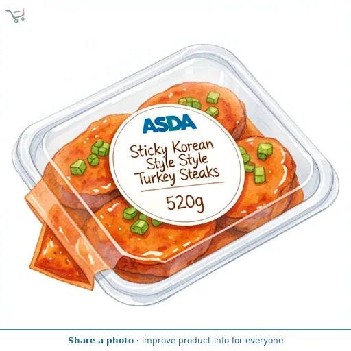 ASDA Sticky Korean Style Turkey Steaks