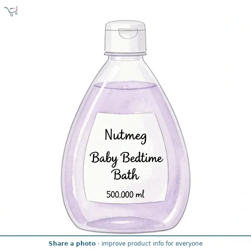 Nutmeg Baby Bedtime Bath