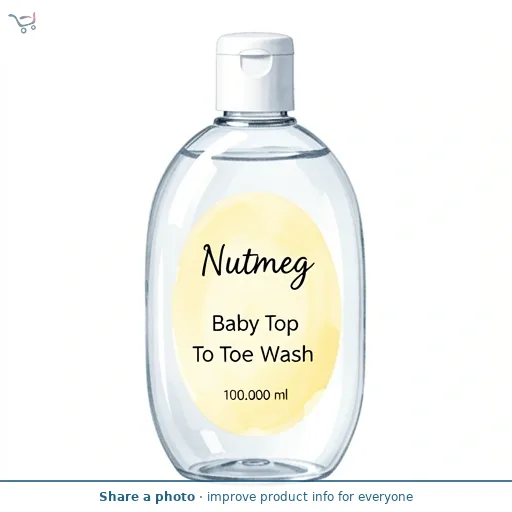 Nutmeg Baby Top To Toe Wash