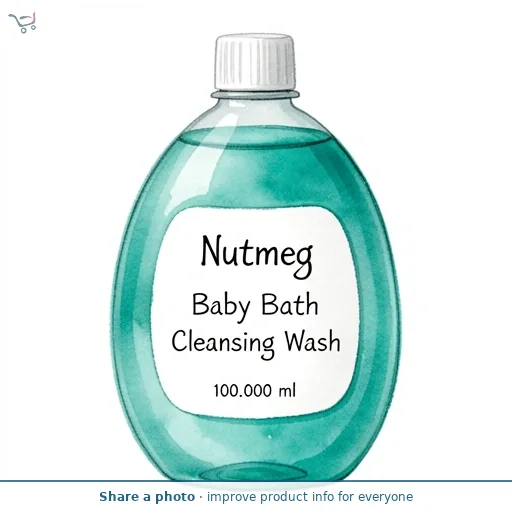 Nutmeg Baby Bath Cleansing Wash