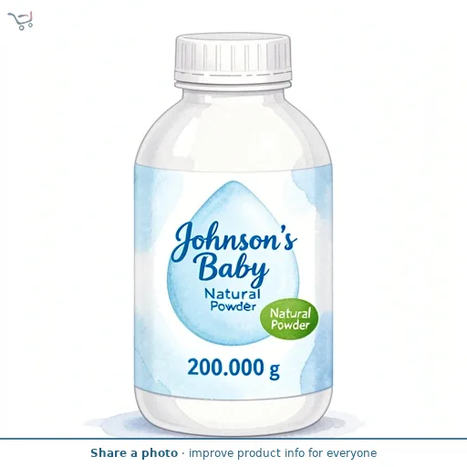 Johnson's Baby Natural Powder 