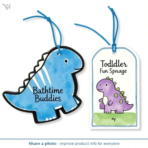 Bathtime Buddies Toddler Fun Sponge