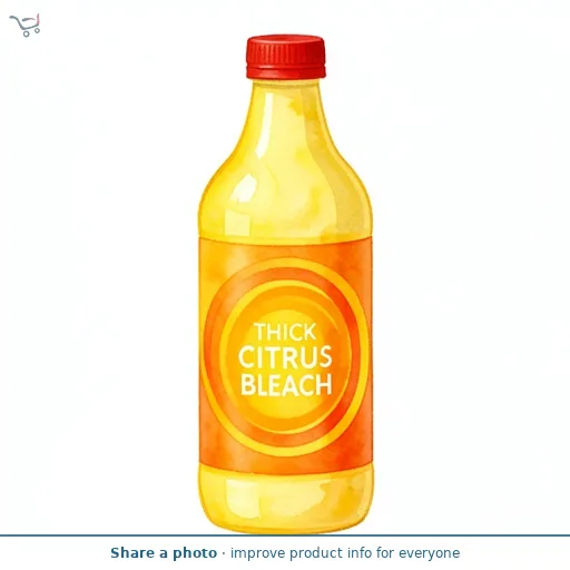 Morrisons Thick Citrus Bleach 750ml