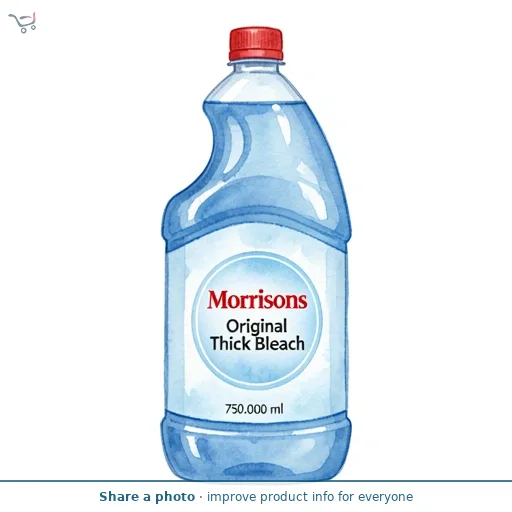 Morrisons Original Thick Bleach 750ml