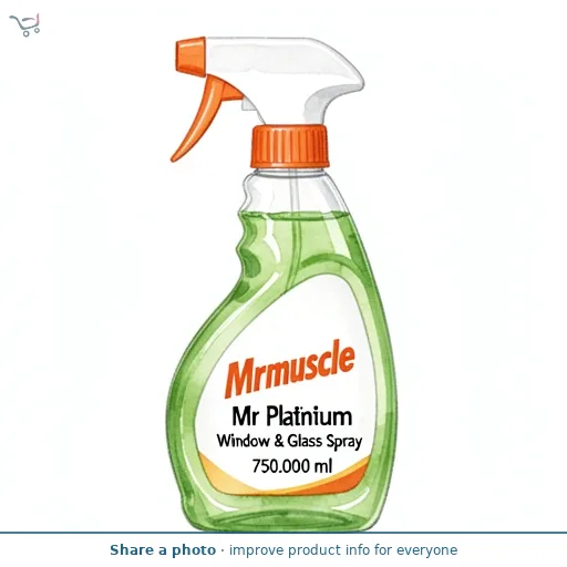 Mr Muscle Platinum Window & Glass Spray