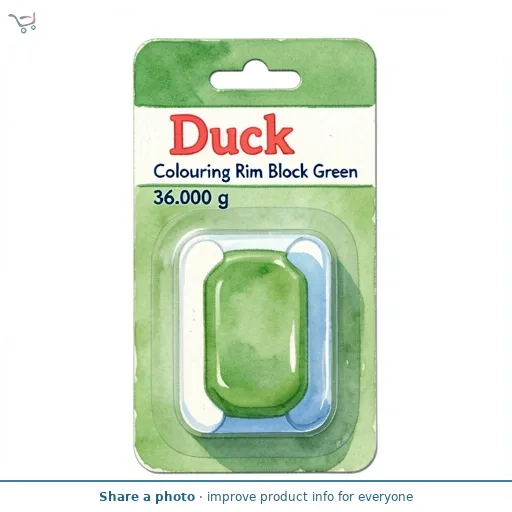 Duck Colouring Rim Block Green