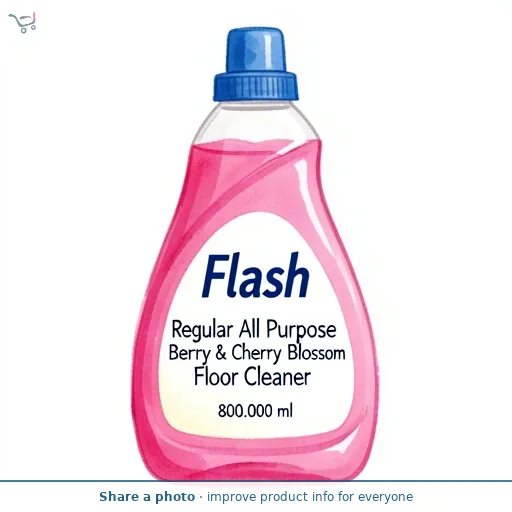 Flash Regular All Purpose Berry & Cherry Blossom Floor Cleaner
