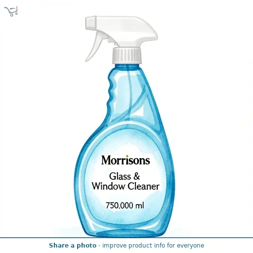 Morrisons Glass & Window Cleaner