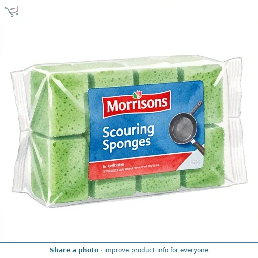 Morrisons Scouring Sponges 