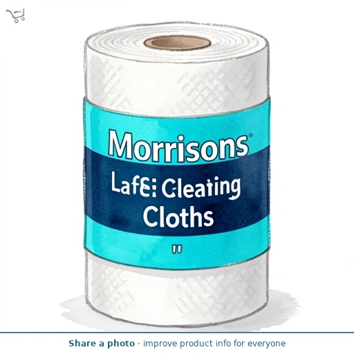 Morrisons Large Cleaning Cloths 