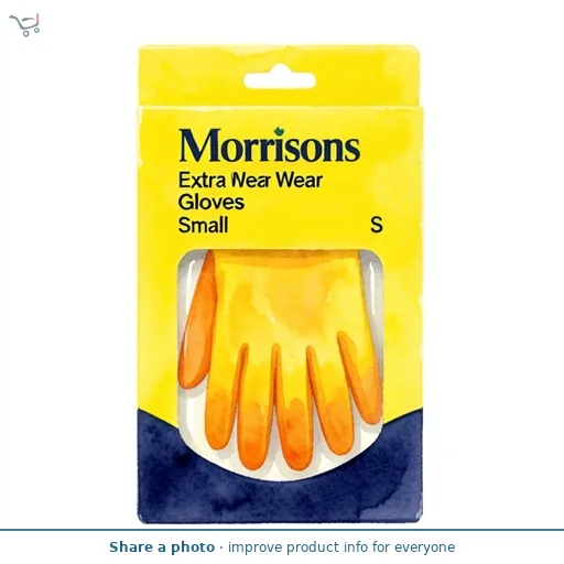 Morrisons Extra Wear Gloves Small