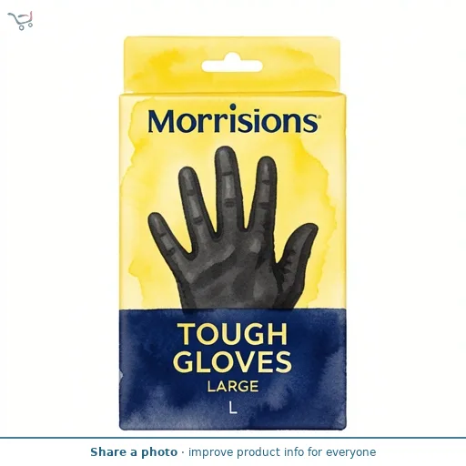 Morrisons Tough Gloves Large