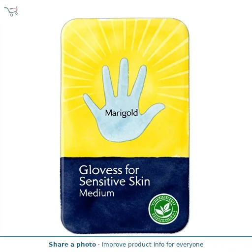 Marigold Gloves for Sensitive Skin Medium (1 Pair)
