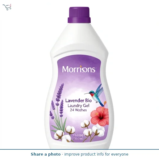 Morrisons Lavender Bio Laundry Gel 24 Washes