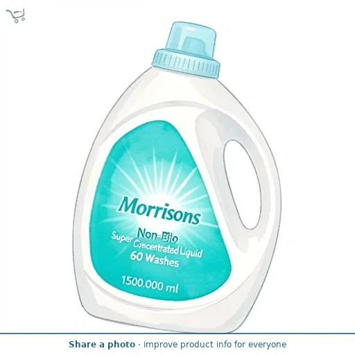 Morrisons Non-Bio Super Concentrated Liquid 60 Washes