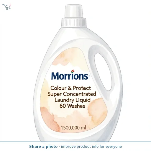 Morrisons Colour & Protect Super Concentrated Laundry Liquid 60 Washes 