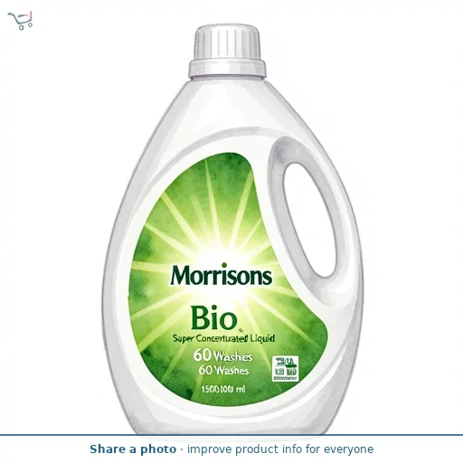 Morrisons Bio Super Concentrated Liquid 60 Washes