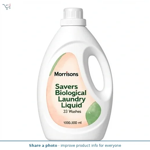 Morrisons Savers Biological Laundry Liquid 33 Washes