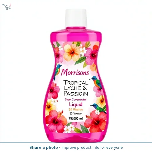 Morrisons Tropical Lychee & Passion Super Concentrated Liquid 30 Washes
