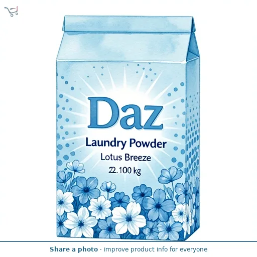 Daz Laundry Powder Lotus Breeze 42 Washes 