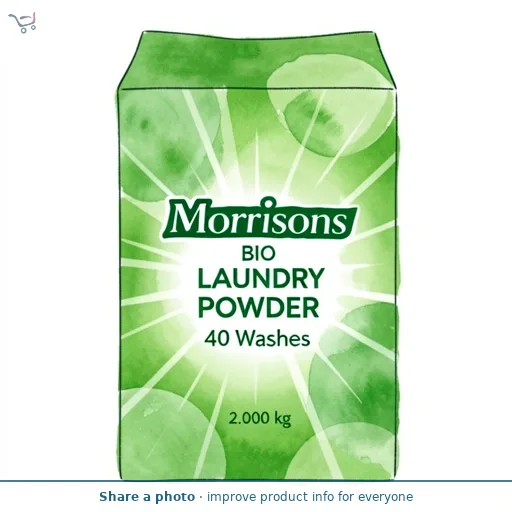 Morrisons Bio Laundry Powder 40 Washes