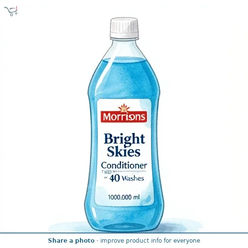 Morrisons Bright Skies Fabric Conditioner 40 Washes