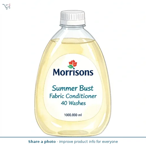 Morrisons Summer Burst Fabric Conditioner 40 Washes