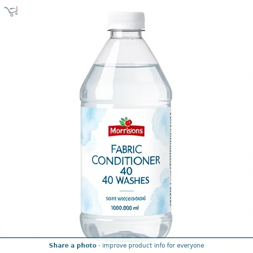 Morrisons Pure Fabric Conditioner 40 Washes