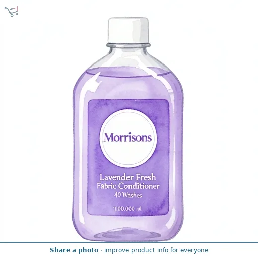 Morrisons Lavender Fresh Fabric Conditioner 40 Washes