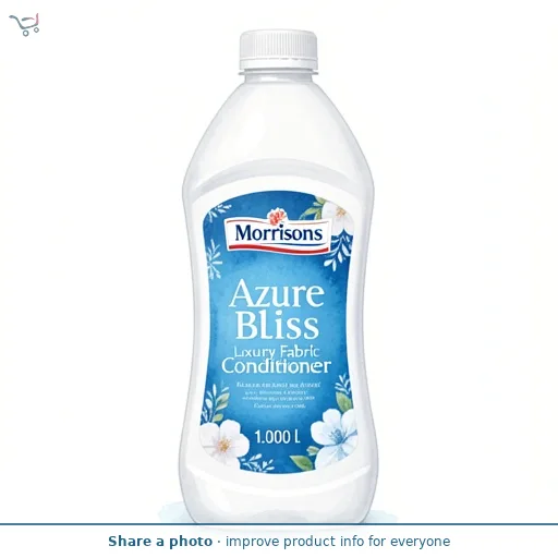 Morrisons Azure Bliss Luxury Fabric Conditioner 1L