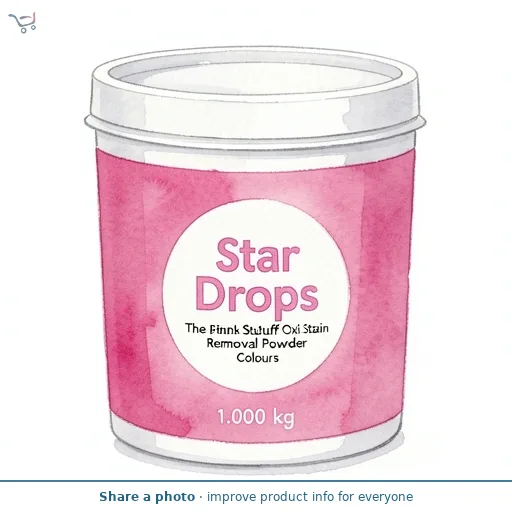 The Pink Stuff Oxi Stain Removal Powder Colours 