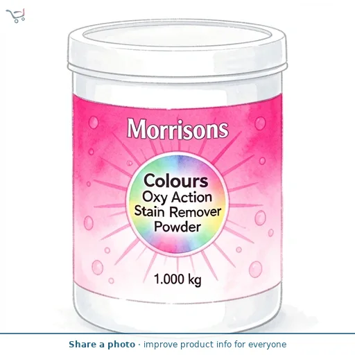 Morrisons Colours Oxy Action Stain Remover Powder 