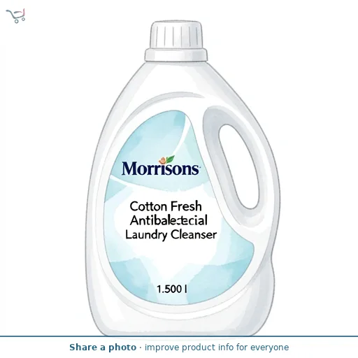 Morrisons Cotton Fresh Antibacterial Laundry Cleanser