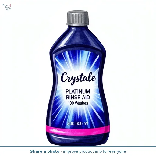 Crystale Platinum Rinse Aid 100 Washes