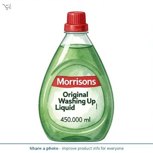 Morrisons Original Washing Up Liquid