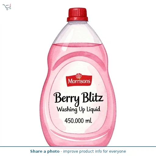 Morrisons Berry Blitz Washing Up Liquid   450ml