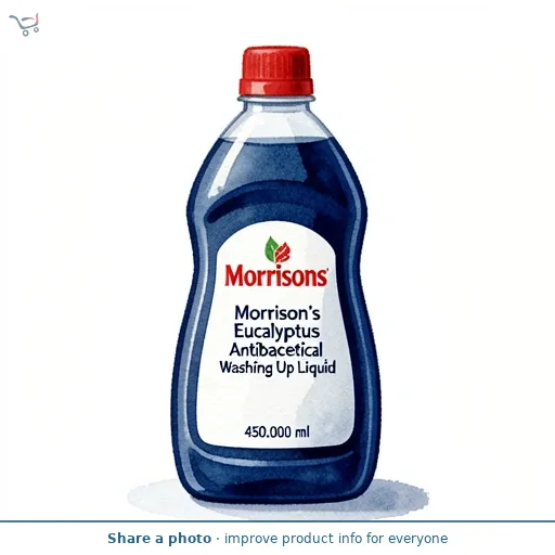 Morrison's Eucalyptus Antibacterial Washing Up Liquid 
