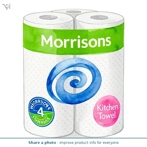 Morrisons Kitchen Towel 4 Pack