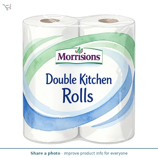 Morrisons 2 Double Kitchen Rolls