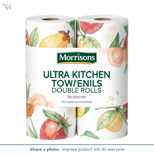 Morrisons Ultra Kitchen Towel Double Rolls