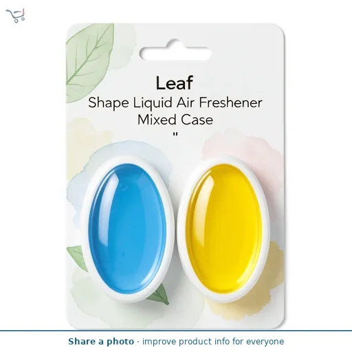 Leaf Shape Liquid Air Freshener Mixed Case