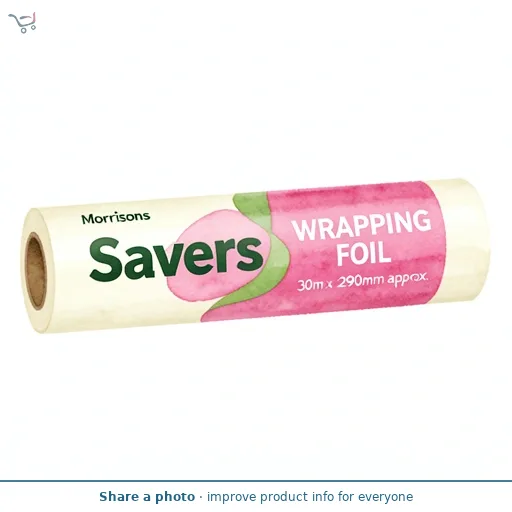 Morrisons Savers Wrapping Foil 20m