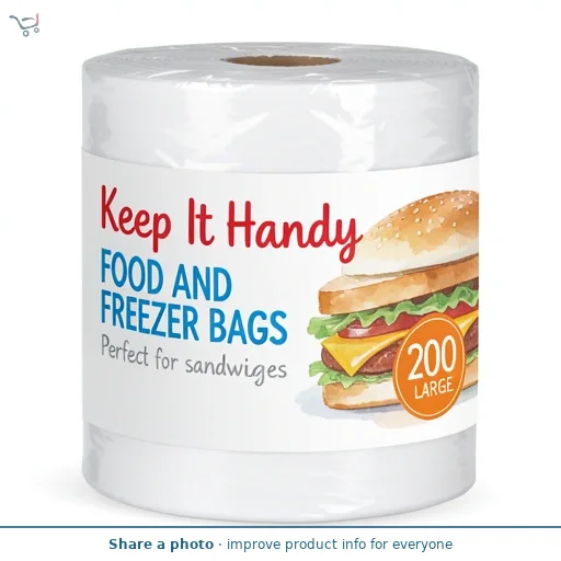 Keep It Handy Food And Freezer Bags