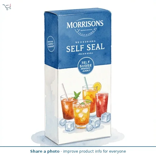 Morrisons Self Seal Ice Cube Bags