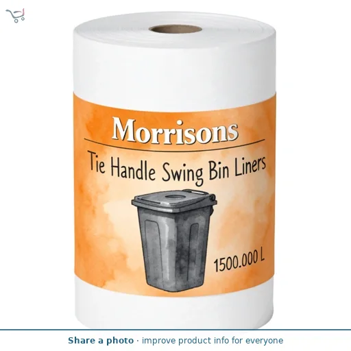 Morrisons Tie Handle Swing Bin Liners 