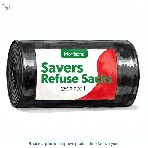 Morrisons Savers Refuse Sacks