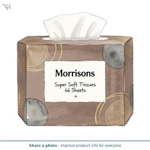 Morrisons Super Soft Tissues 66 Sheets